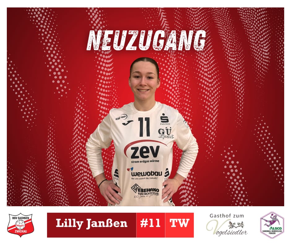 Kadernews: U-19-Europameisterin Lilly Janßen verstärkt das BSV-Tor mit sofortiger Wirkung